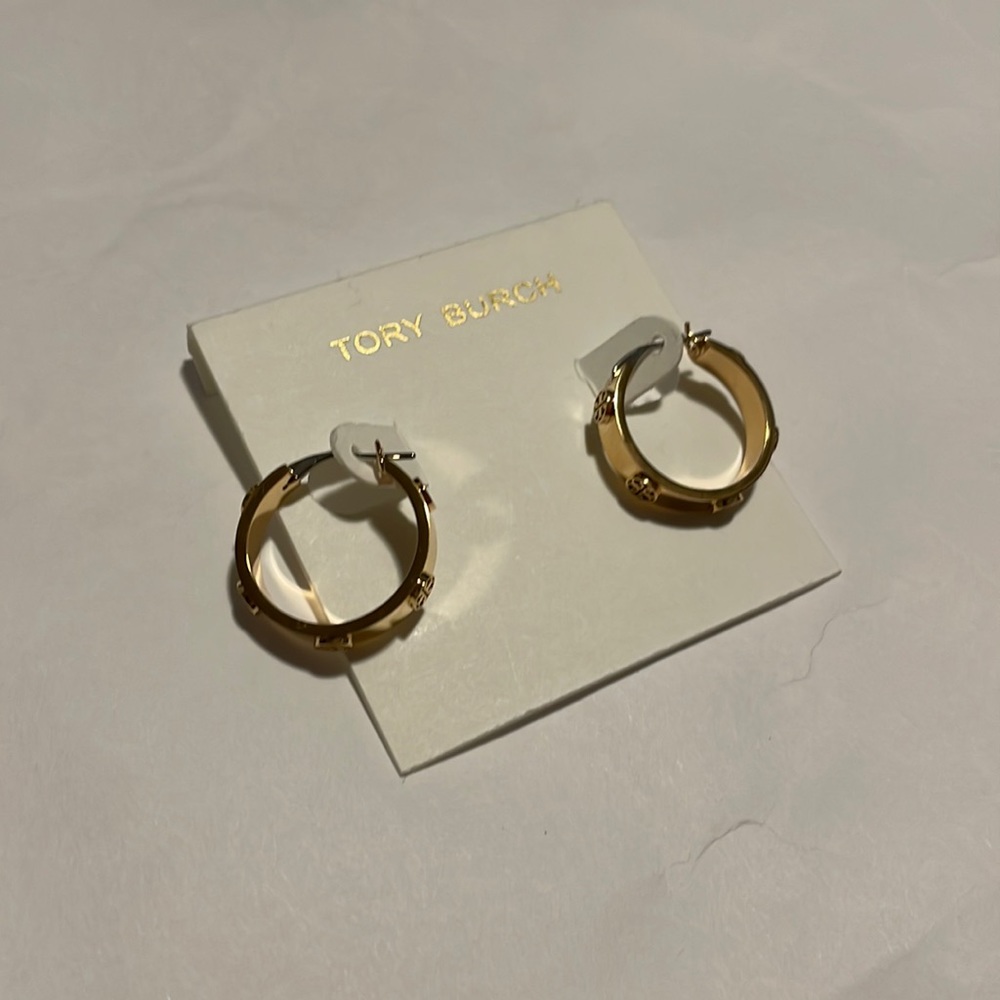 Tory Burch hoop earrings